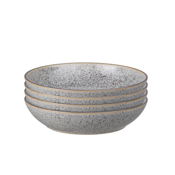 Denby Studio Grey Stoneware 13.52 fl. oz. Pasta Bowl (Set of 4)