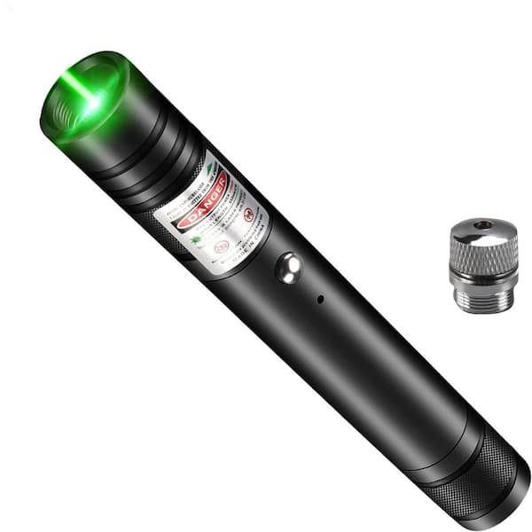 Long Range Green Laser Pointer Screen 10000 ft. Visible Beam USB Rechargeable High Power for Presentations and More