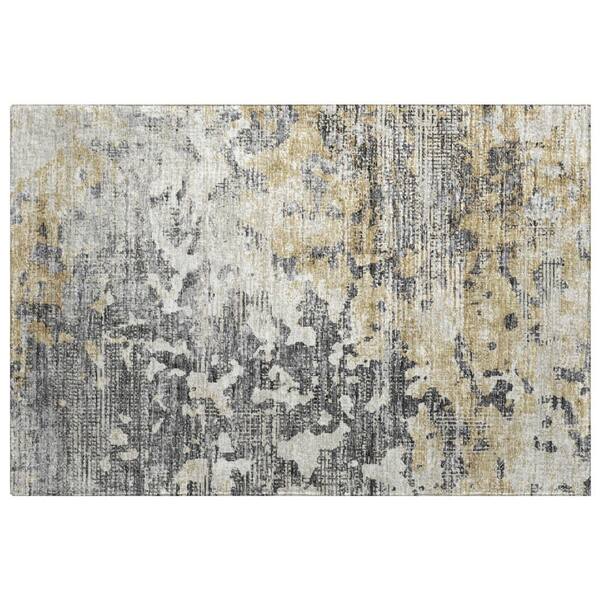 Dream Shag Premium Machine Washable Abstract ADS70 Moody 2 ft. x 3 ft. Accent Rug