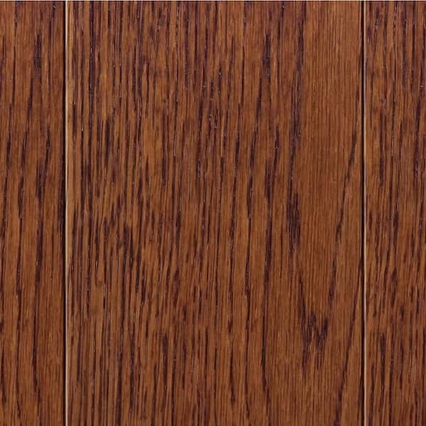 Home Legend Take Home Sample - Wire Brush Oak Toast Engineered Hardwood Flooring - 5 in. x 7 in.