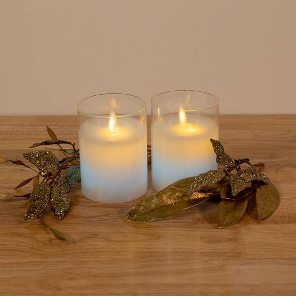 LUMABASE - Multi-Function Battery Operated LED Candles (2-Count)