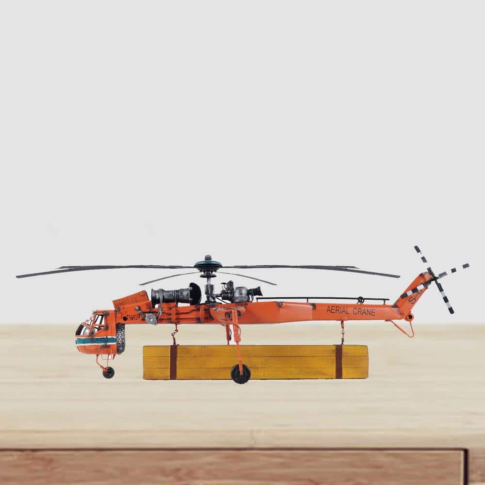 Homeroots Dahlia Abstract Aerial Crane Lifting Helicopter 364186 The