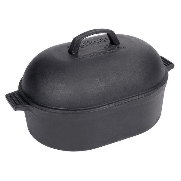 King Kooker 20 in. Pre-Seasoned Cast-Iron Skillet, Black at Tractor Supply  Co.