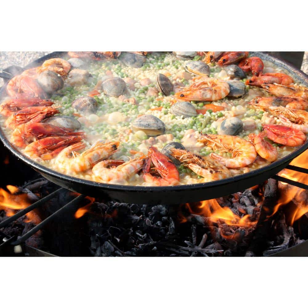 Enameled Steel Paella Pan for Tapas - 6 inch/ 15 cm - PS215