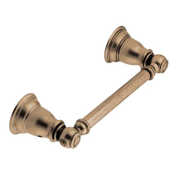 MOEN Kingsley Pivoting Double Post Toilet Paper Holder in Antique Bronze