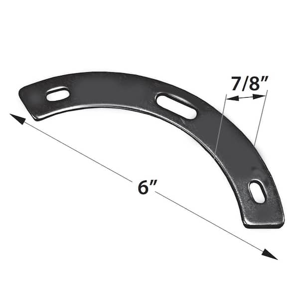 JONES STEPHENS 6 in. L x 7/8 in. W Metal Gapper Water Closet