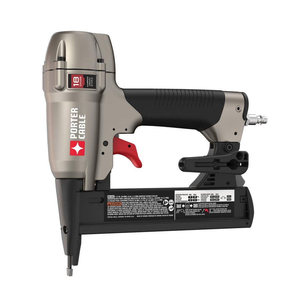 Pneumatic 18-Gauge 1-1/2 in. Narrow Crown Stapler Kit price history on PriceWatchPro