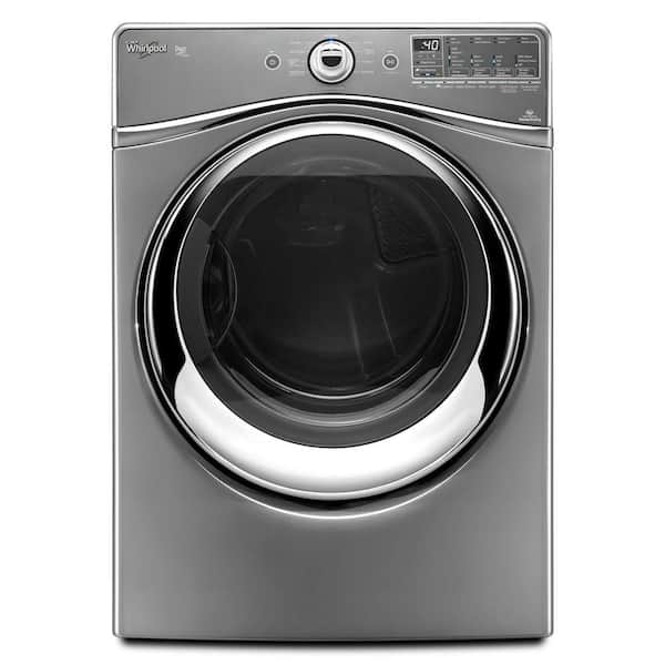 Whirlpool Duet 7.4 cu. ft. Electric Dryer with Steam in Chrome Shadow-DISCONTINUED
