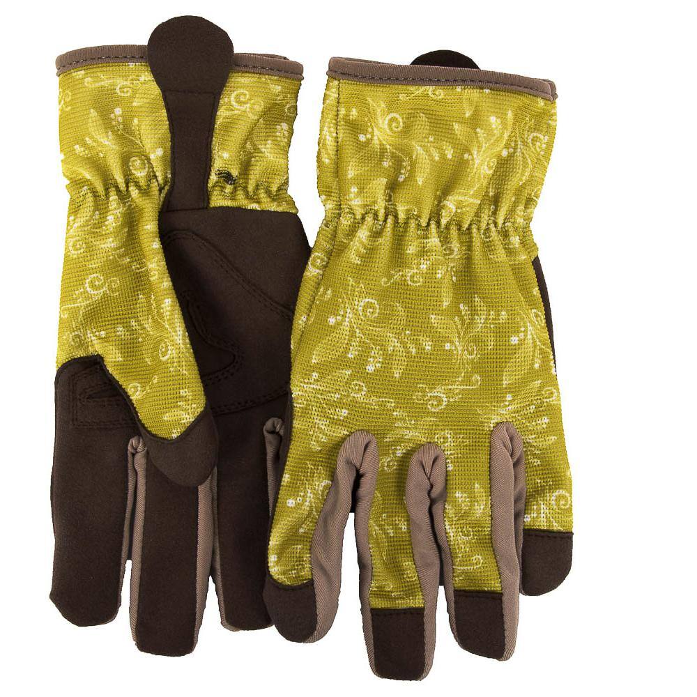 Forney Women's S Utility Gloves in Green53098 The Home Depot