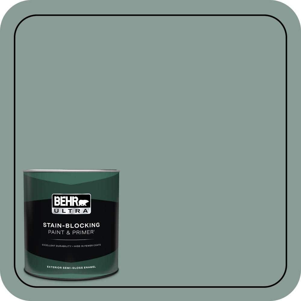 1 qt. #490F-5 Cloud Burst Semi-Gloss Enamel Exterior Paint & Primer price history on PriceWatchPro