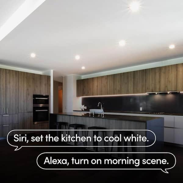 LIFX 1-Pole 2-Buttons Smart Wi-Fi Touch Light Switch, White, Works with  Alexa/Hey Google/HomeKit/Siri LFSPWHT1FUS - The Home Depot