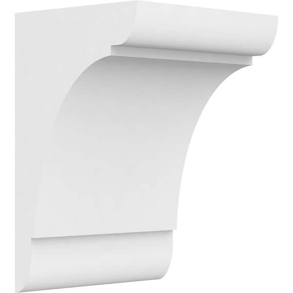 Ekena Millwork 7 in. x 10 in. x 6 in. Standard Olympic Architectural Grade PVC Corbel