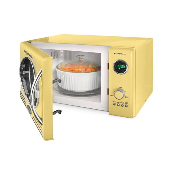 Yellow microwaves for deals sale