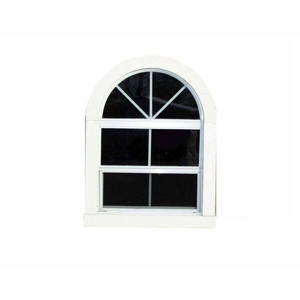 Handy Home Products Large Round Top Window