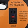 AC Works 10 ft. L14-30 30 Amp 10/4 Chainable PDU Extension Cord with 20 Amp Household GFCI Outlets