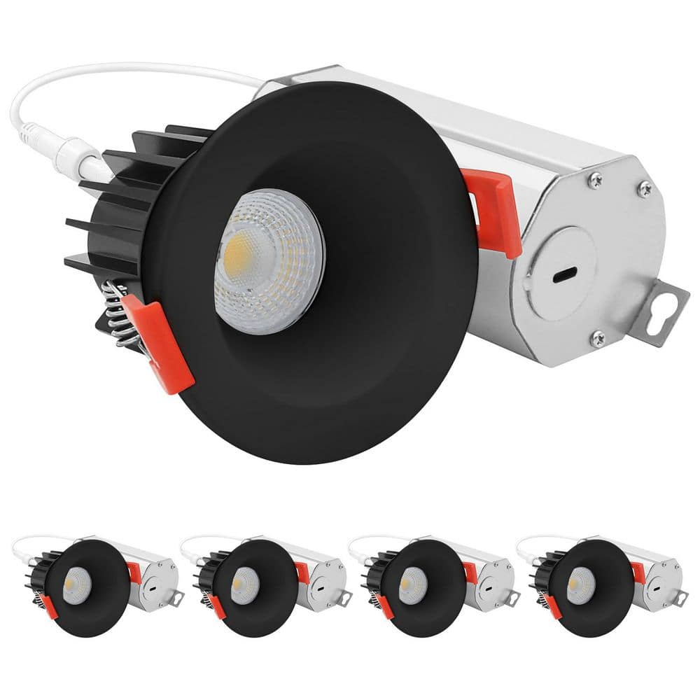LUXRITE 2 In. Integrated LED Recessed Spotlight Interchangeable