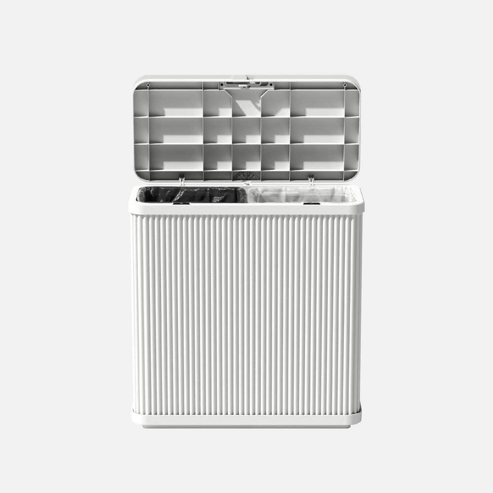 Veradek Tambour Series 11.75 in. W x 25 in. L x 26.5 in. H White