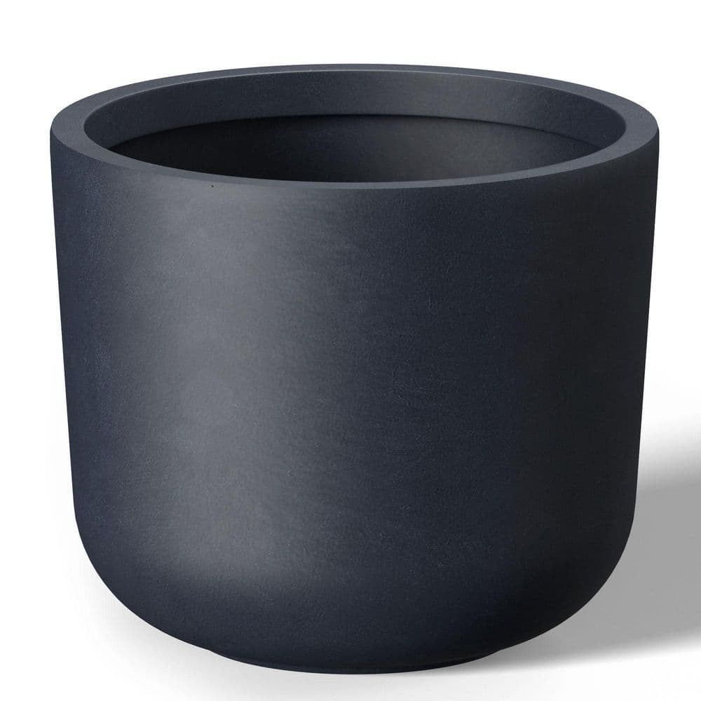 11.5 in. Small Granite Gray(Enhanced Core) Concrete Round Planter / Pot with Drainage Holes price history on PriceWatchPro