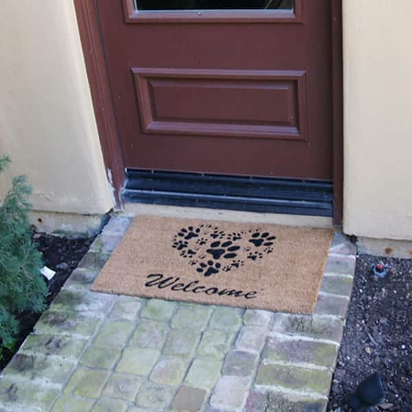 Cool Blanket Size Dog Fun Door Mat Welcome Entrance Anti Slip