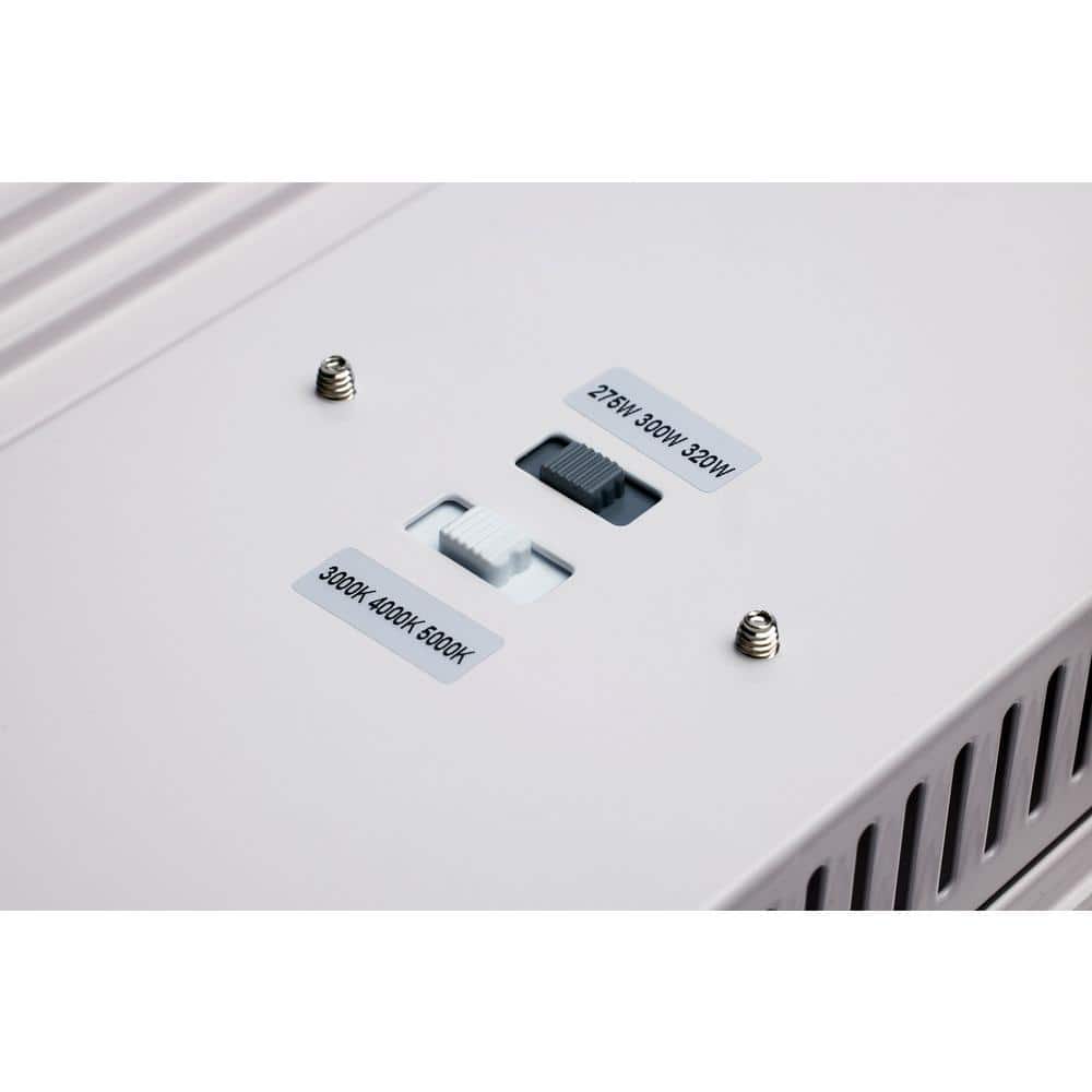 White LED Selectable Linear High Bay Light Fixture