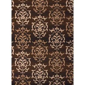 Dallas Countess Brown 2 ft. x 3 ft. Indoor Area Rug