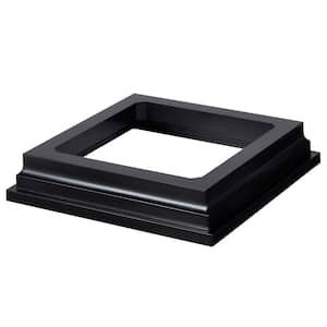 CountrySide 5 in. x 5 in. Serene Black Post Sleeve Base Moulding