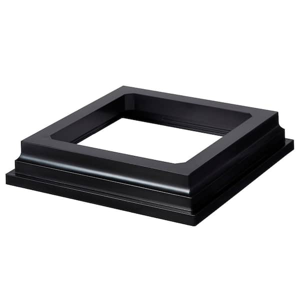 Fiberon CountrySide 5 in. x 5 in. Serene Black Post Sleeve Base Moulding