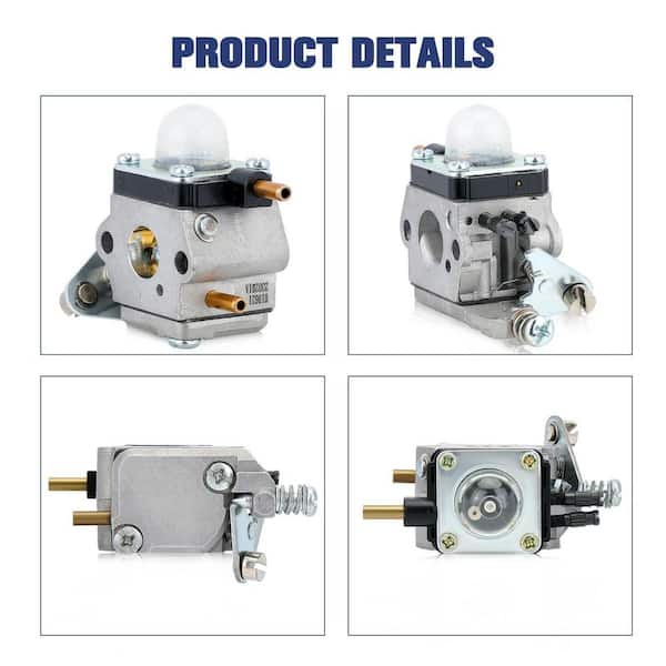 MISOPILY C1U-K54A Carburetor Kit for Mantis Tiller 7225 7222M 7222
