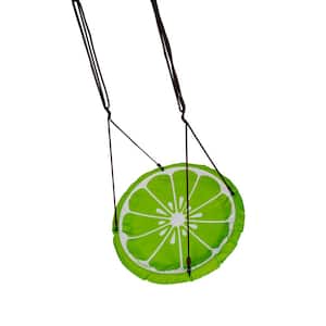 Lime Slice 40 in. Round Multi-Person Swing