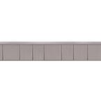 8-1/2 in. x 60-3/4 in. Heritage Grey Engineered Rigid PVC Shingle Panel 7.5 in. Exposure (32 per Box)