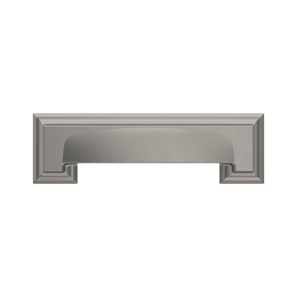 Satin Nickel Brushed Traditional Cabinet Cup Pull