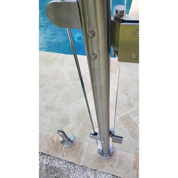 CVGR 36 in. x 39 in. Hercules Glass Complete Gate Kit