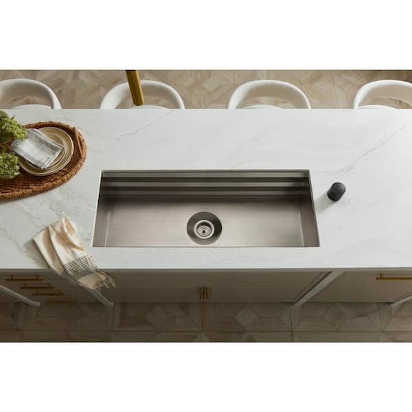 Passoire à Panier Kohler Duostrainer K-8801-BL – Noir Mat – Laiton
