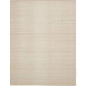 Unique Loom Williamsburg Solid Beige 9' 0 x 12' 0 Area Rug 3129874 ...