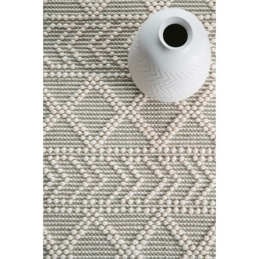 Reversible Tabatha Cream Wool Blend 4' x 6' Area Rug