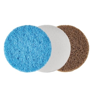 Versa Power Scrubber Cleaning Variety Pack (3-Piece)