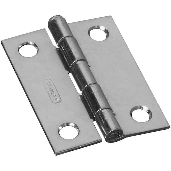 Stanley-National Hardware 2 in. Narrow Utility Hinge Removable Pin with Screws