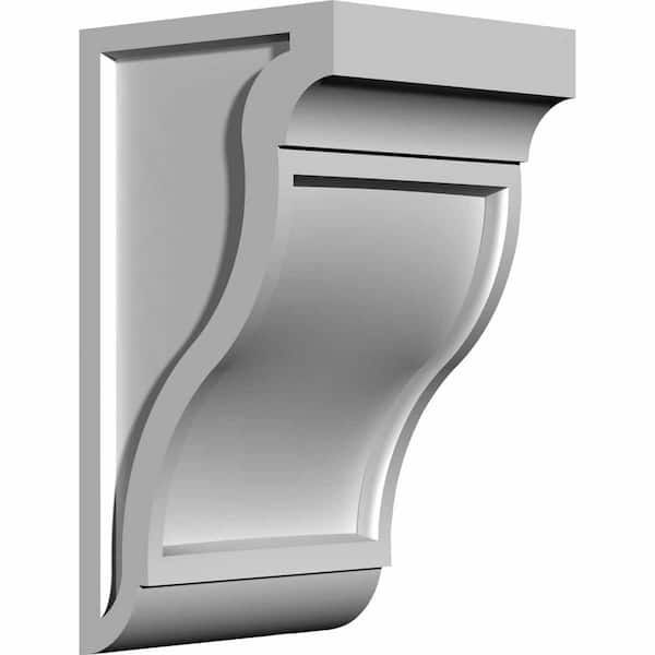 Ekena Millwork 6 in. x 10-1/8 in. x 18 in. Polyurethane Cole Bracket