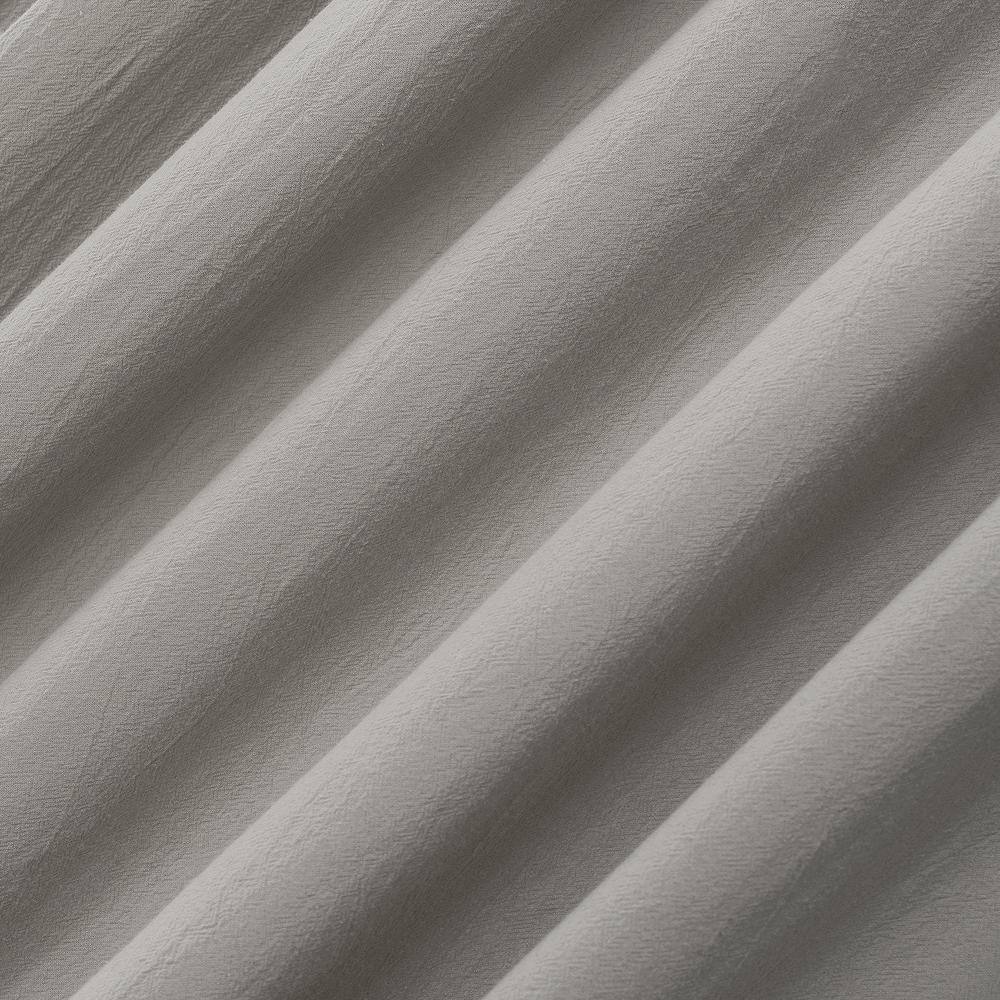 Silver Sheer Cotton Tab Top Window Panel