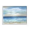 Stupell Industries Wandbild „Crashing Ocean Ripples“ – Gerahmte Meereslandschaft Für Wohnzimmer & Büro