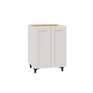 Shaker Assembled 24x34.5x24 in. Base Cabinet in Vanilla White