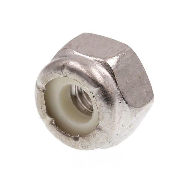 Prime-Line #8-32 Grade 18-8 Stainless Steel Nylon Insert Lock Nuts 25-Pack)