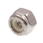 #8-32 Grade 18-8 Stainless Steel Nylon Insert Lock Nuts (50-Pack)