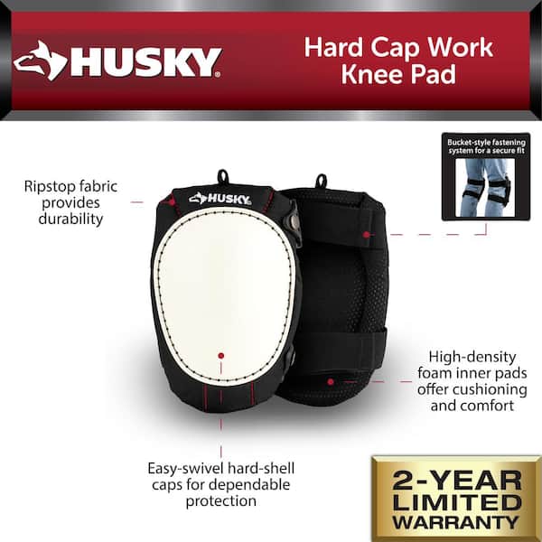 Hard Cap Work Knee Pads (5-Pair)