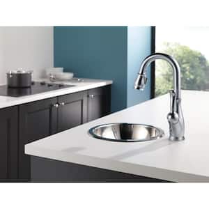 Leland Single-Handle Bar Faucet with MagnaTite Docking in Arctic Stainless