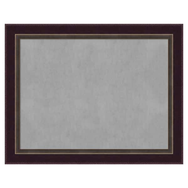 Amanti Art Signore Bronze 28 in. x 22 in Framed Magnetic Board