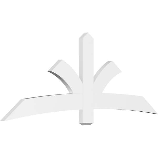 Ekena Millwork Davenport 84 in. W x 31.5 in. H x 2 in. D Signature Polyurethane Bracket
