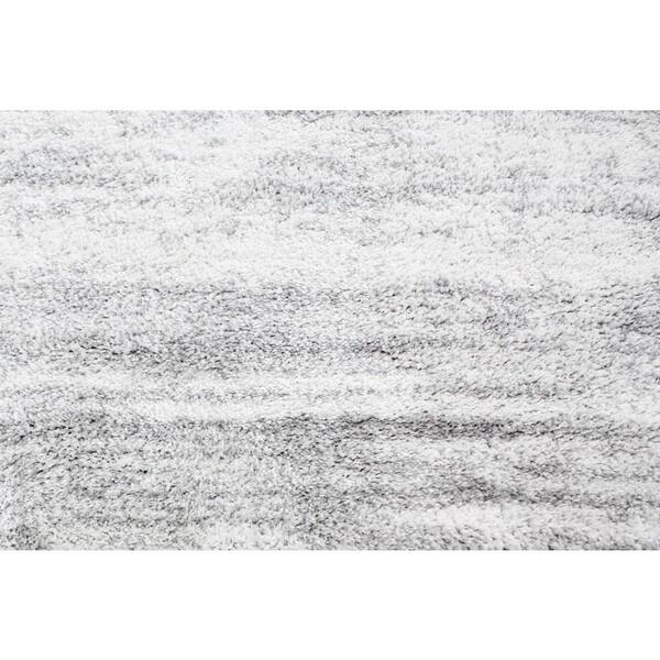 BASHIAN - Andes White/Blue 5 ft. x 8 ft. (5' x 7'6") Geometric Contemporary Area Rug
