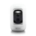 1080P Wired Indoor Pan and Tilt Smart Security Camera with 2-Way Talk and True Detect Heat and Motion Detection