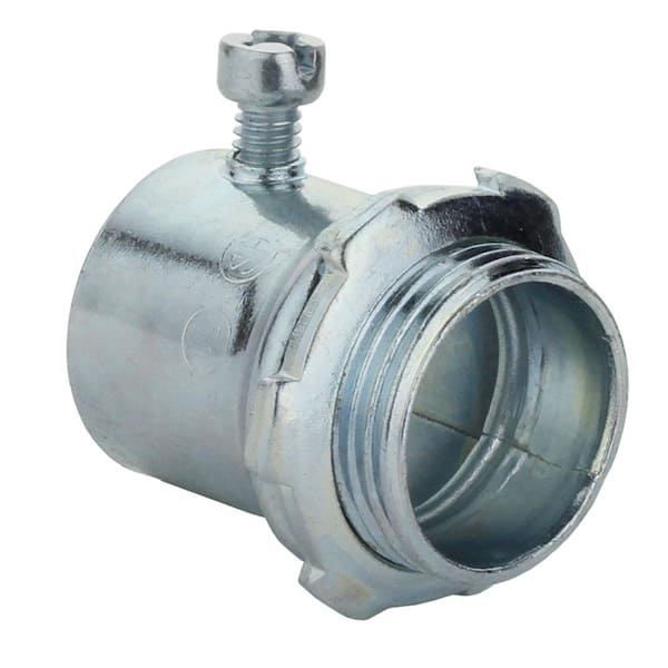 Commercial Electric 1-1/2 in. Electrical Metallic Tubing (EMT) Set-Screw Connector